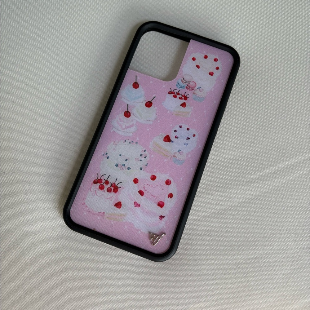 wildflower pink cakes iphone 12 pro max case